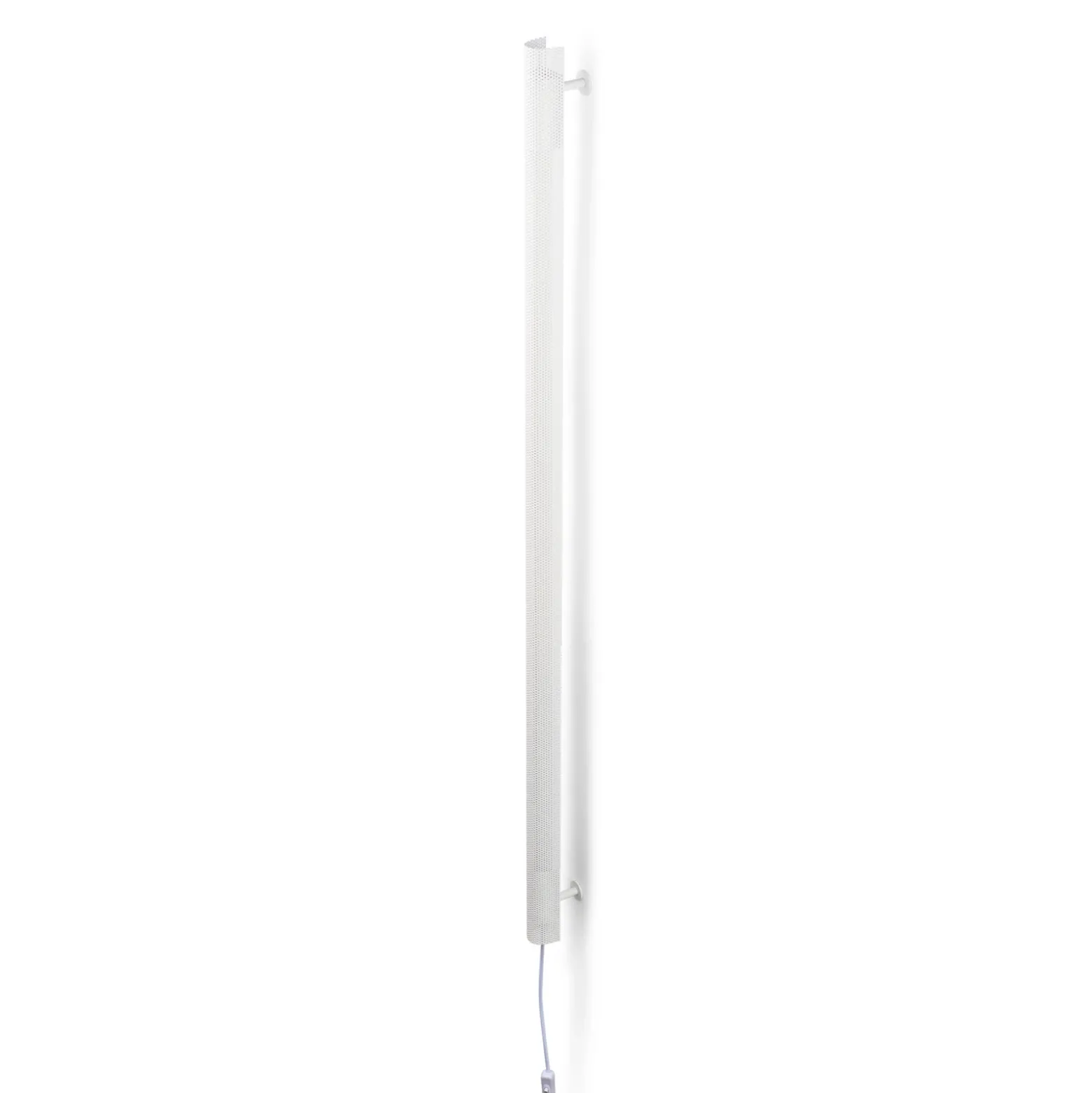 GEJST Aplique de pared Radent, blanca, altura 135 cm, G13 LED