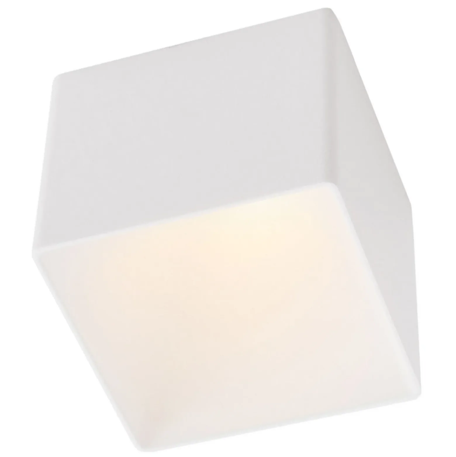 GF design Blocky lámpara empotrable IP54 blanco 2.700 K