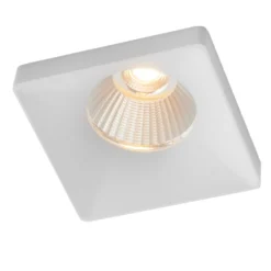 GF design Lámpara empotrable Squary IP54 blanco 3.000 K