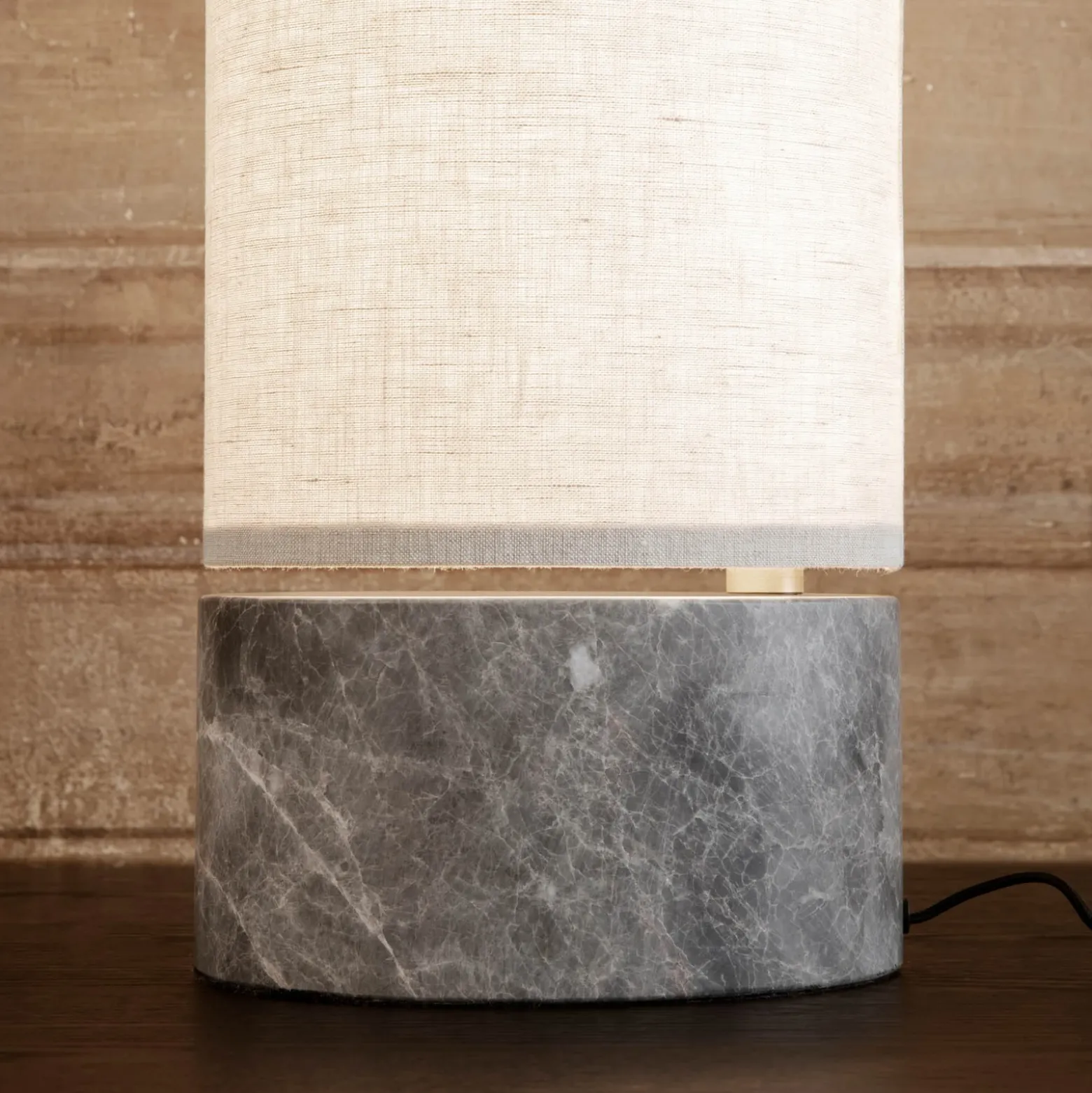 Gubi Unbound Lámpara de pie LED 80 cm Canvas