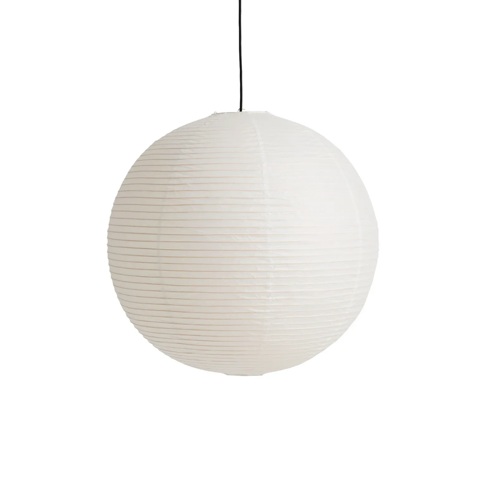HAY Pantalla de lámpara Paper Shade, Ø 60 cm, blanca – sin juego de cables