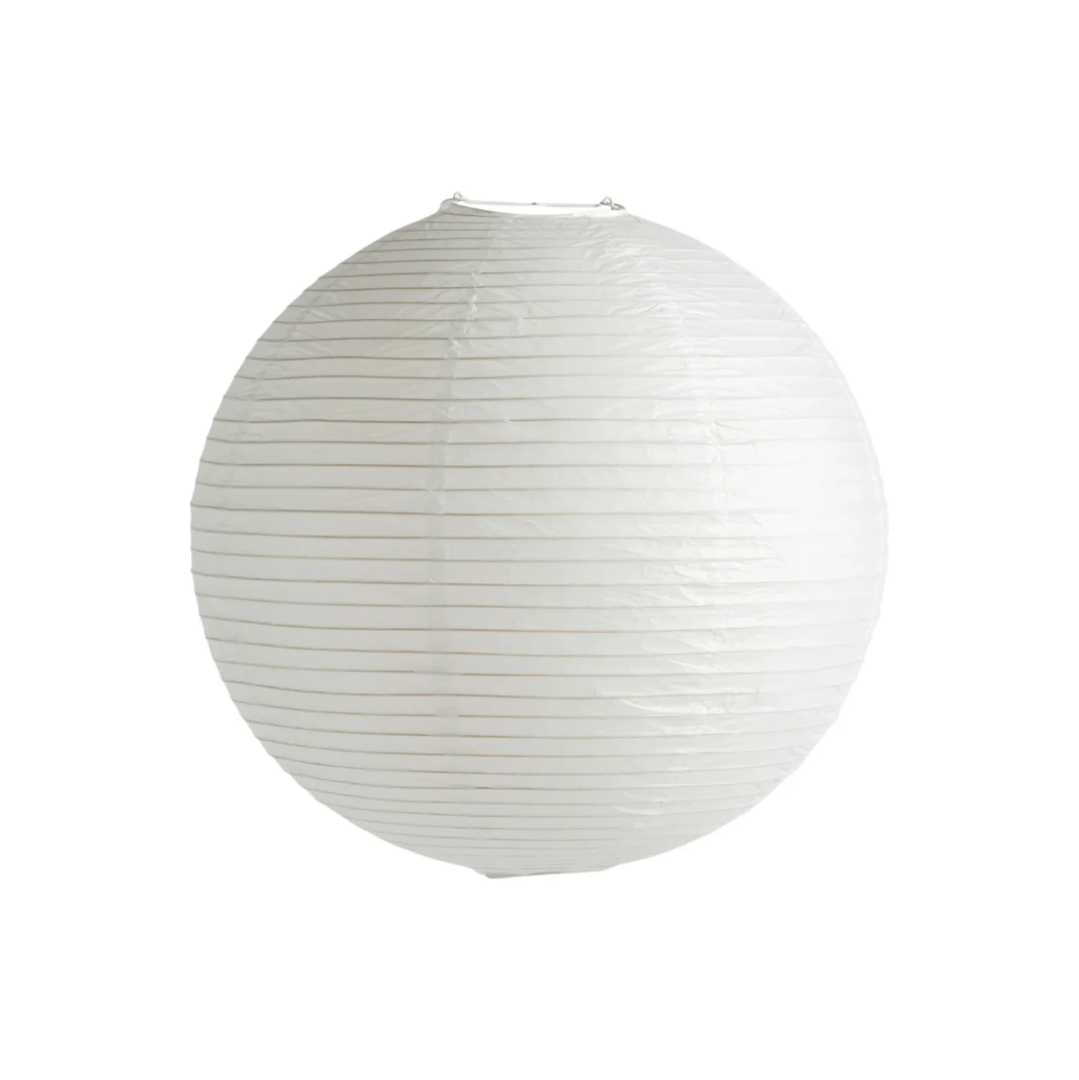 HAY Pantalla de lámpara Paper Shade, Ø 50 cm, blanca – sin juego de cables