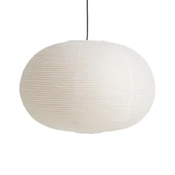 HAY Pantalla de lámpara Paper Shade Ellipse, 70 cm – sin juego de cables