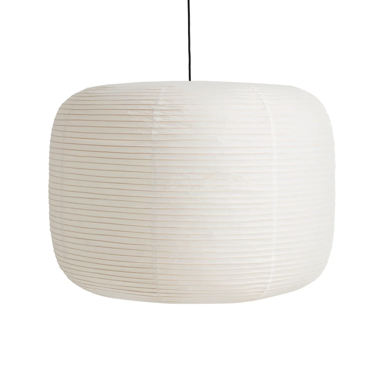 HAY Pantalla de lámpara Paper Shade Donut, Ø 80 cm – sin juego de cables