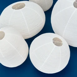 HAY Pantalla de lámpara Paper Shade Oblong, Ø 42 cm - sin juego de cables