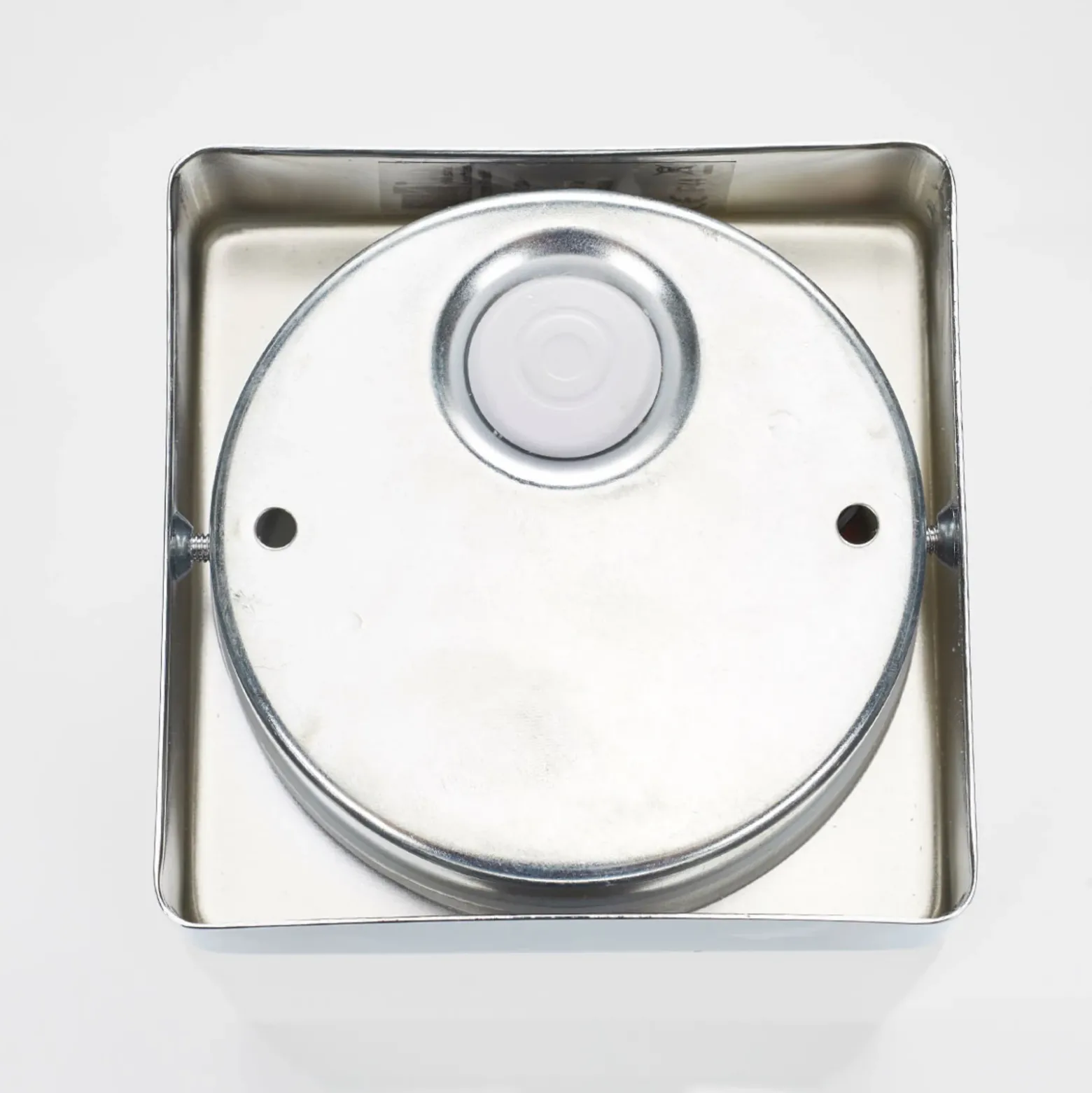 Helestra Keto plafón LED, cubo, cromo