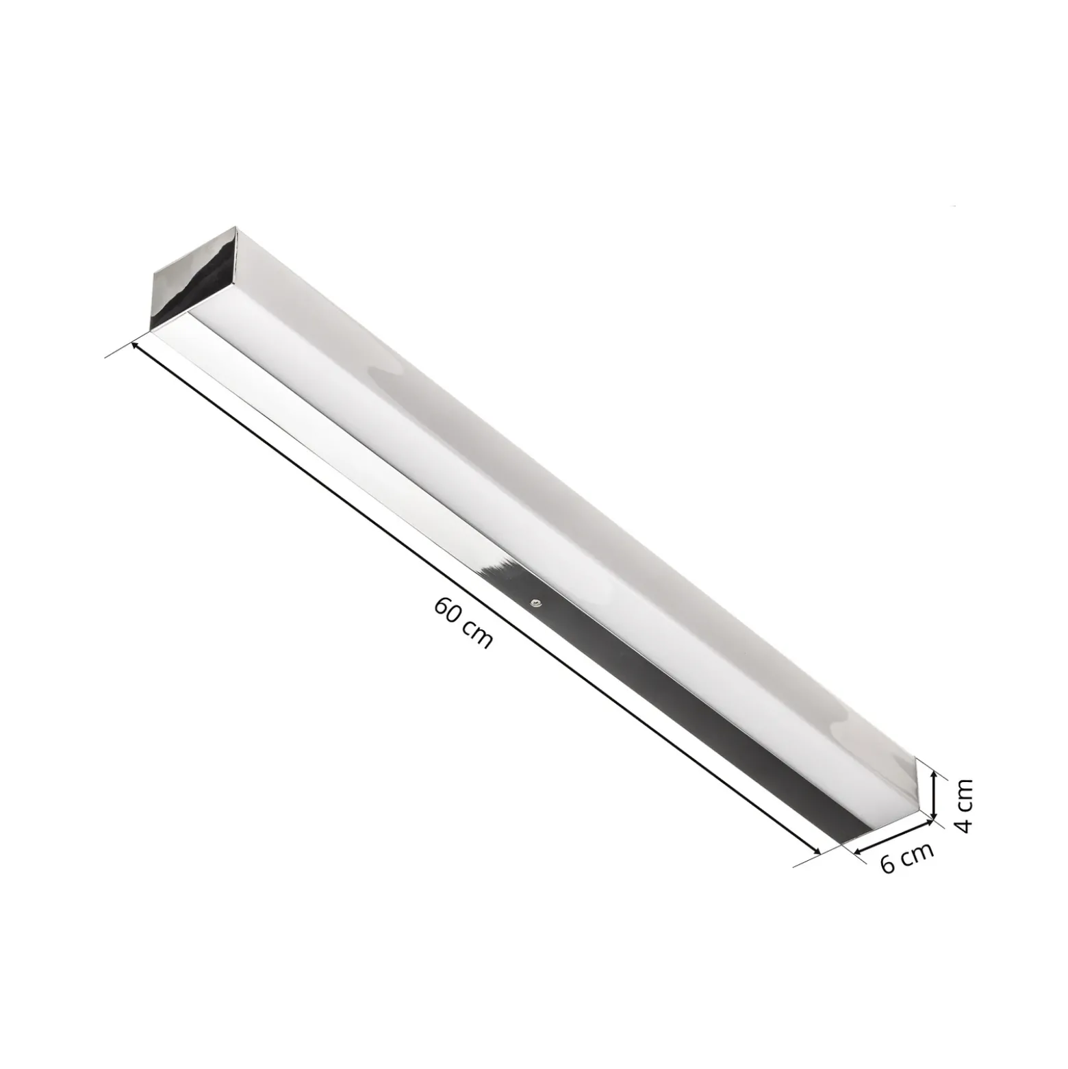 Helestra Lado - lámpara de espejo LED, 60 cm