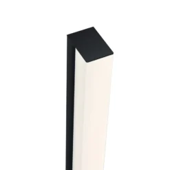 Helestra Lado lámpara de espejo LED negro 90 cm