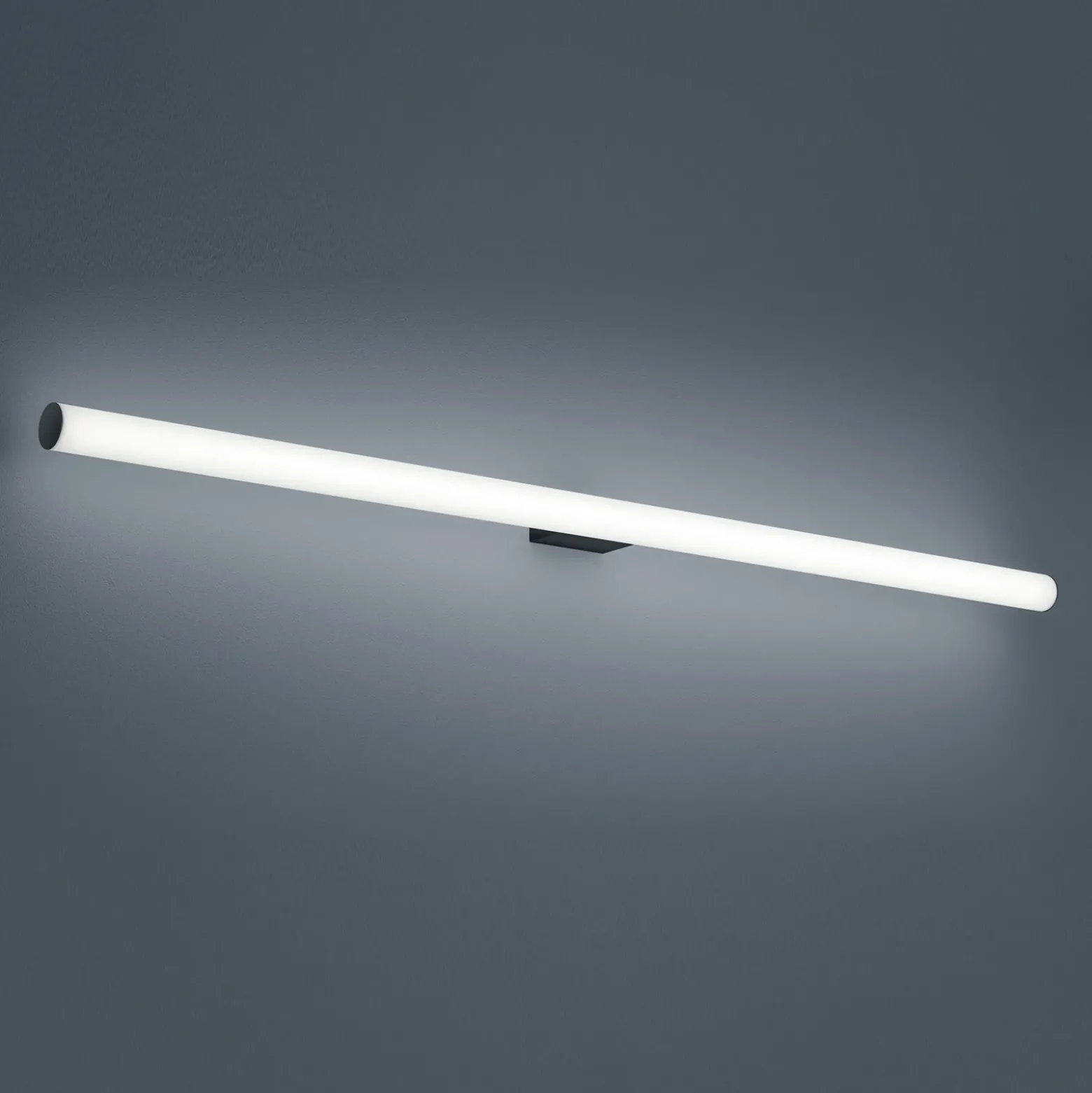 Helestra Loom lámpara de espejo LED negro 120 cm