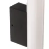 Helestra Loom lámpara de espejo LED negro 120 cm