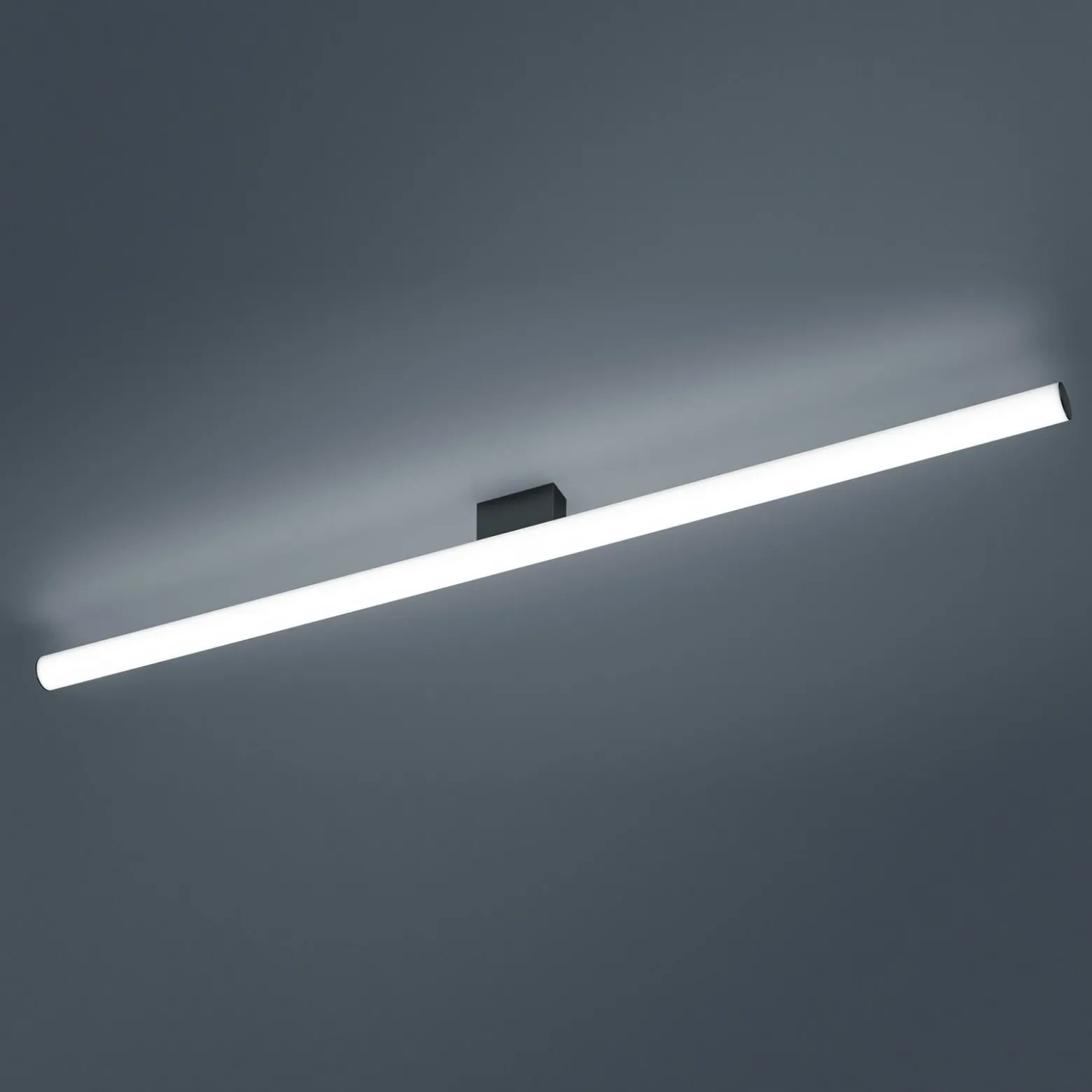 Helestra Loom lámpara de espejo LED negro 120 cm