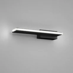 Helestra Nex LED aplique LED negro mate