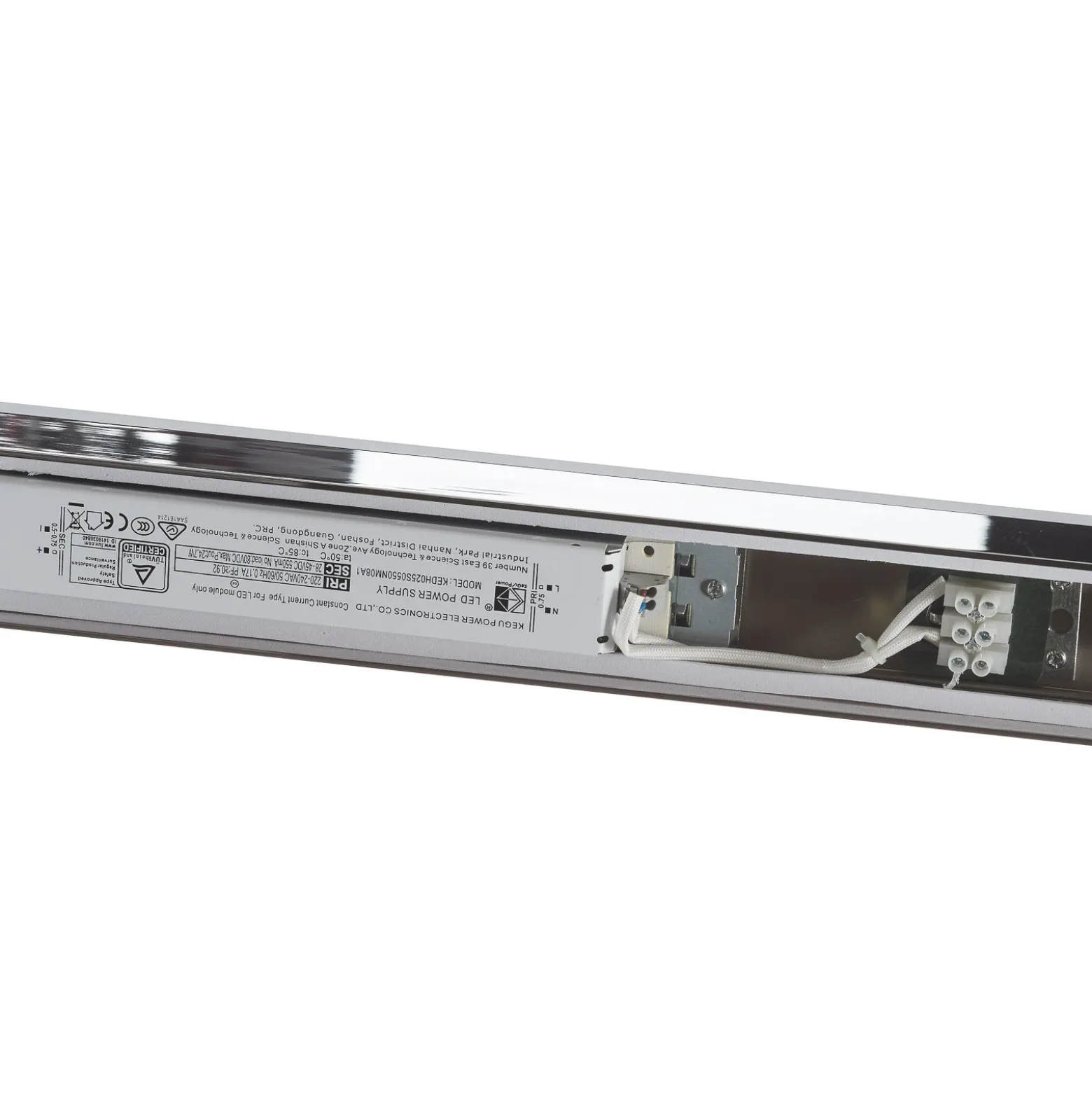 Helestra Ponto aplique LED IP44 90cm