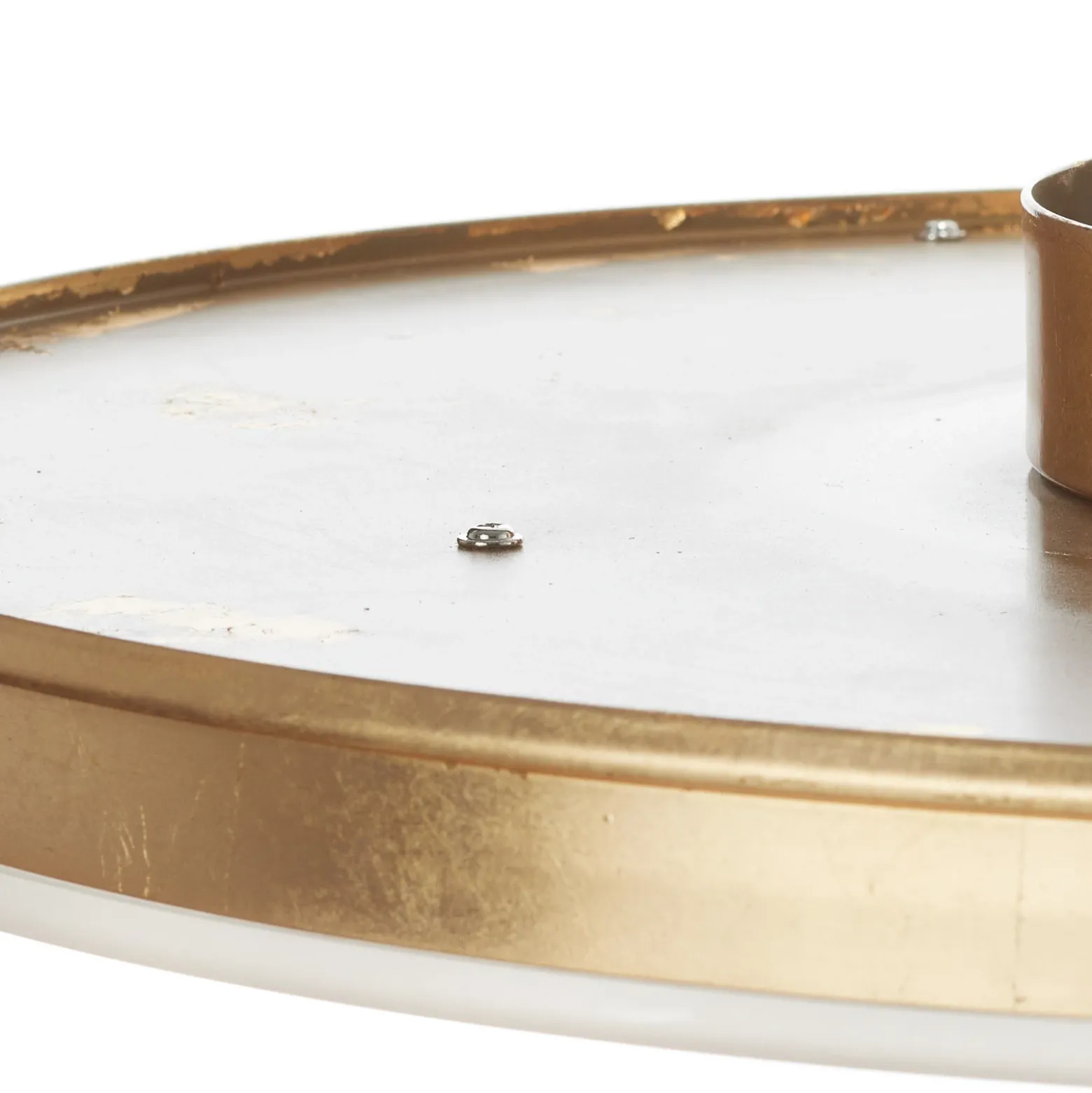 Helestra Sona plafón LED atenuable Ø60cm dorado