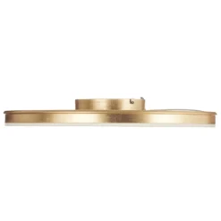 Helestra Sona plafón LED atenuable Ø60cm dorado