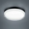 Helestra Tana Plafón LED, negro, Ø 28 cm