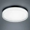 Helestra Tana Plafón LED, negro, Ø 33 cm