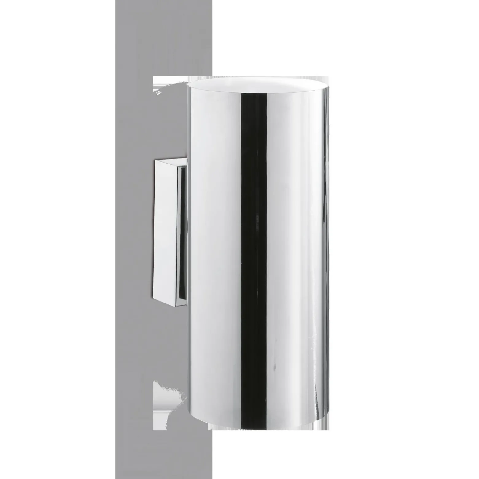 Ideal Lux aplique de pared Look, cromo, metal, 2 luces arriba/abajo