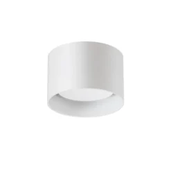Ideal Lux downlight Spike Redondo, blanco, aluminio, Ø 10 cm
