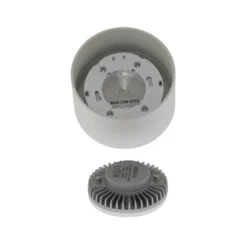 Ideal Lux downlight Spike Redondo, blanco, aluminio, Ø 10 cm