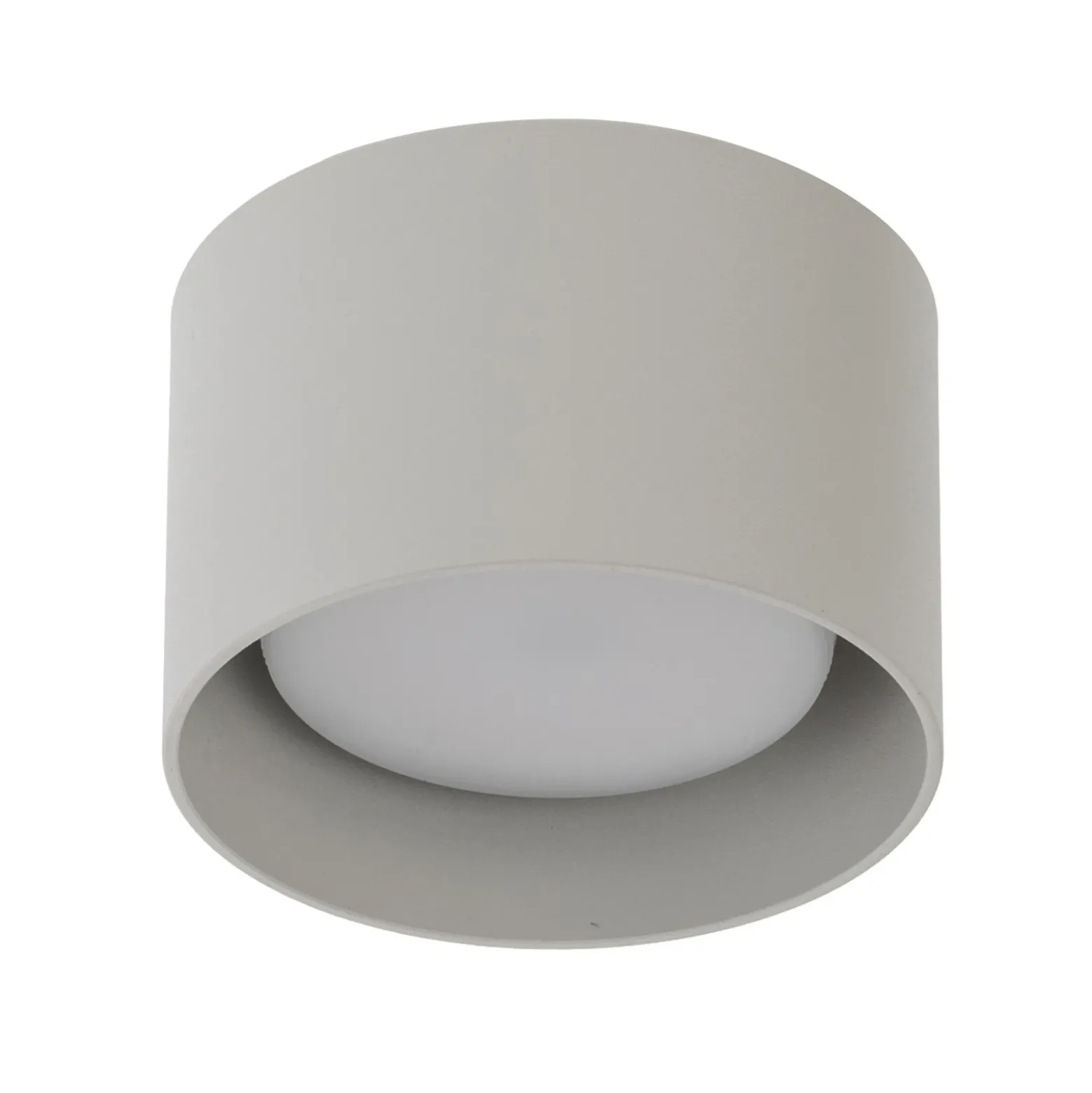 Ideal Lux downlight Spike Redondo, blanco, aluminio, Ø 10 cm