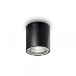 Ideal Lux Gun plafón para baño negro