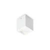 Ideal Lux LED downlight Dot Square, blanco, aluminio, 3.000 K