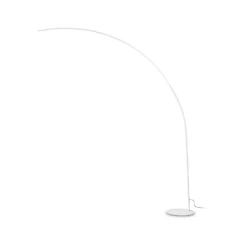 Ideal Lux lámpara de pie LED Comet, blanco, metal, altura 210 cm