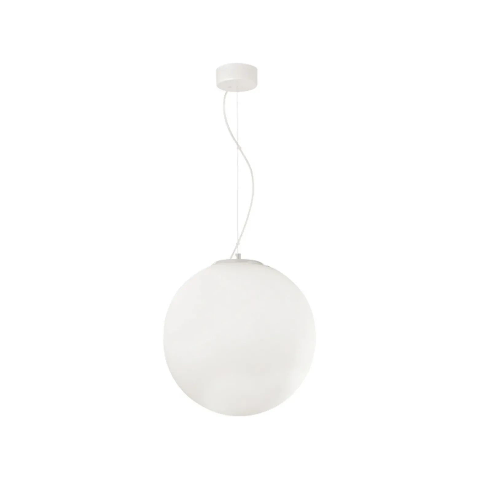 Ideal Lux Mapa lámpara colgante de vidrio Ø 40 cm
