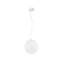 Ideal Lux Mapa lámpara colgante de vidrio Ø 30 cm