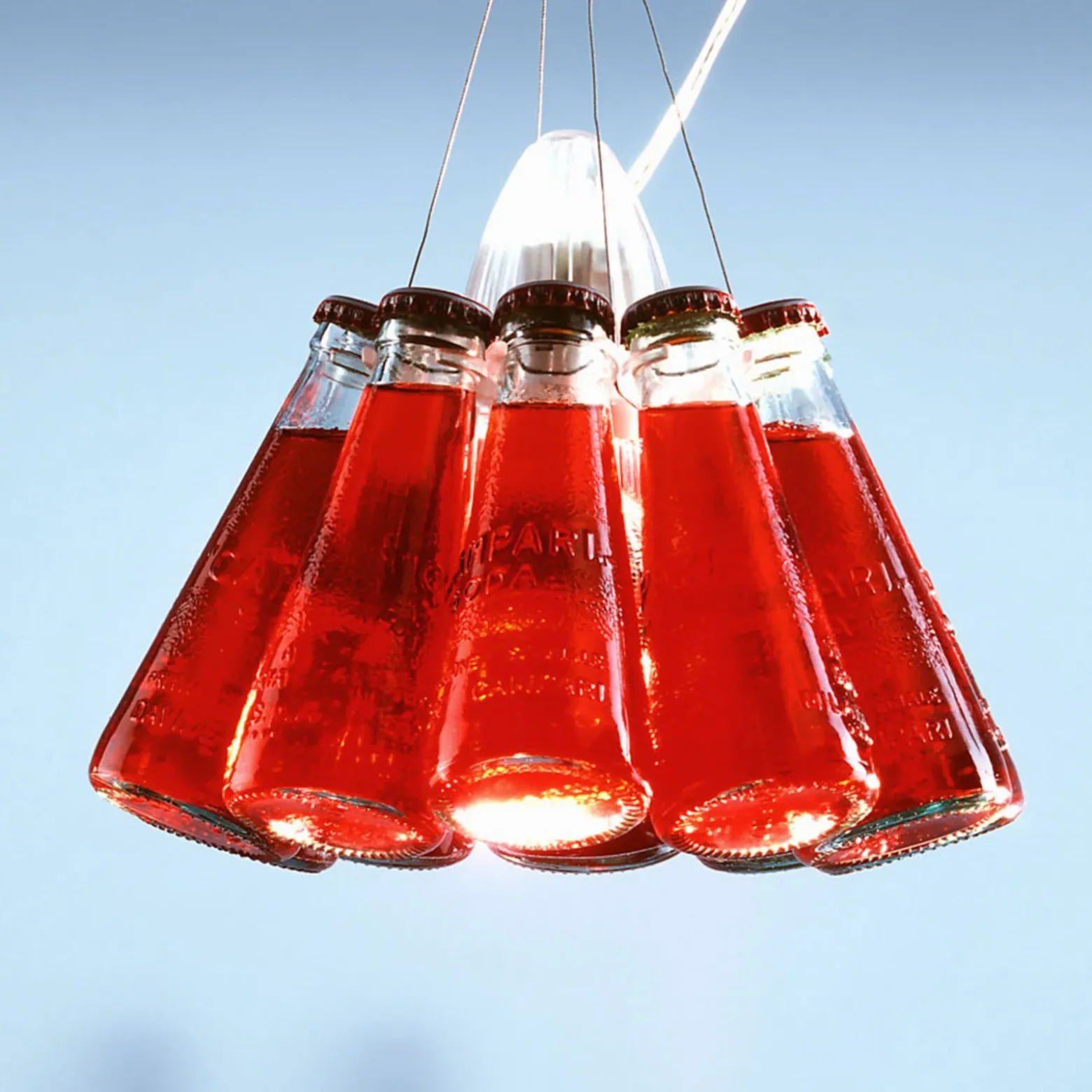 Ingo Maurer Campari Light - Lámpara colgante, 400 cm