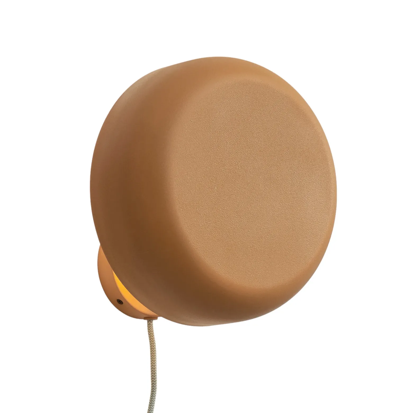 IT'S ABOUT ROMI Aplique de pared Porto, amarillo mostaza