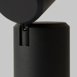 IT'S ABOUT ROMI Lámpara de mesa LED recargable Milan, negra, 19 cm