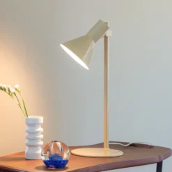 IT'S ABOUT ROMI Lámpara de mesa Stavanger, beige, altura 51 cm