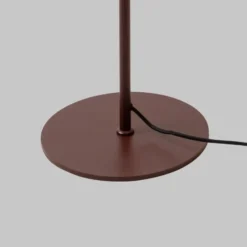 IT'S ABOUT ROMI Lámpara de pie Bilbao, rojo oscuro, altura 154 cm