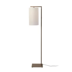 IT'S ABOUT ROMI Lámpara de pie Boston, Ø 25 cm, blanco/color arena