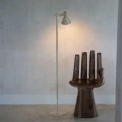 IT'S ABOUT ROMI Lámpara de pie Stavanger, beige, altura 146 cm