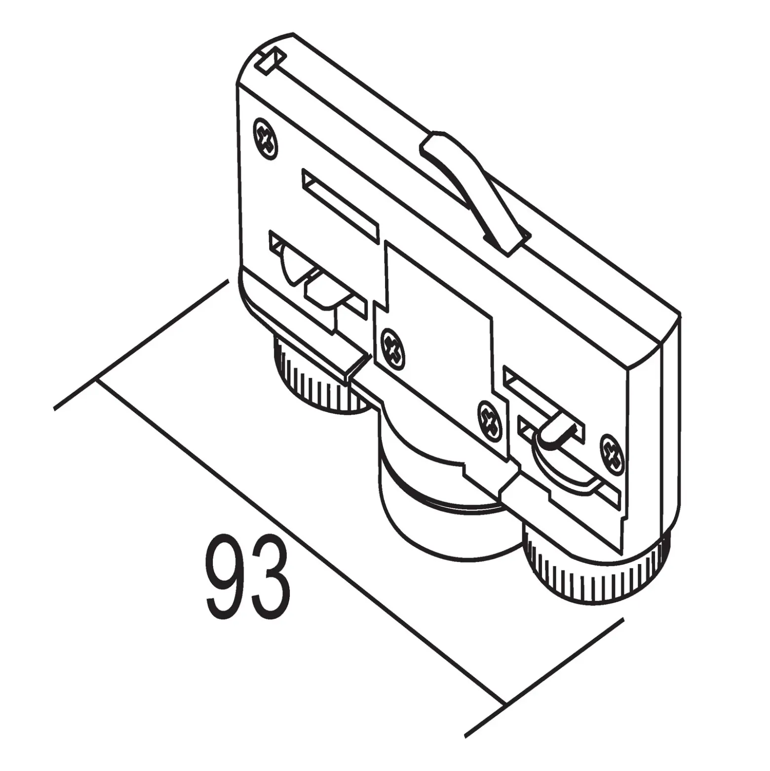 Ivela adaptador trifásico 220-240V 10kg, blanco