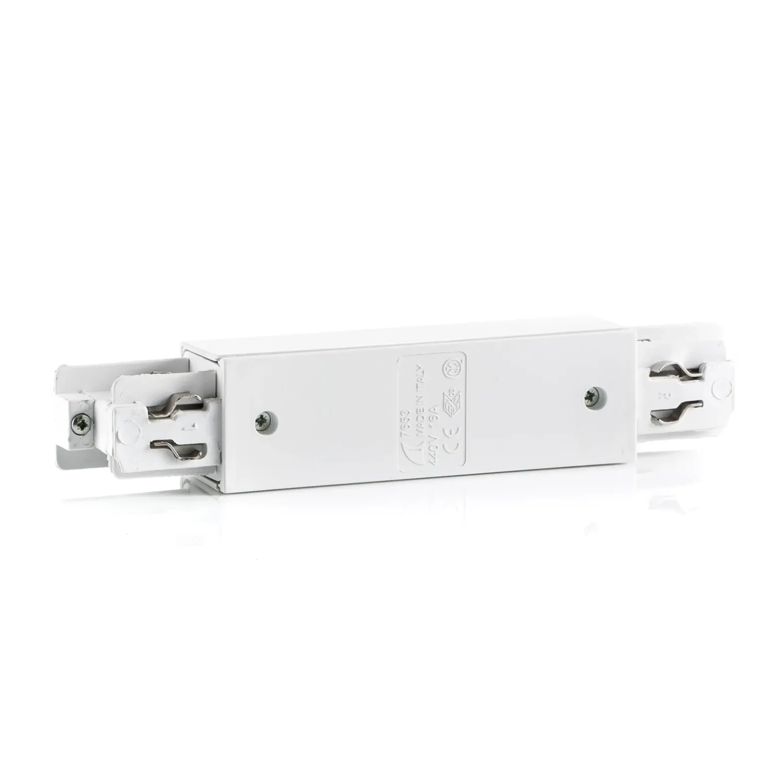 Ivela conector recto opción alimentador, blanco