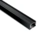 Ivela Riel SQUARE 48 V, negro, longitud 300 cm, metal