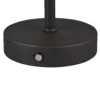 Jeff lámpara de mesa LED recargable, negro mate, altura 30 cm, metal