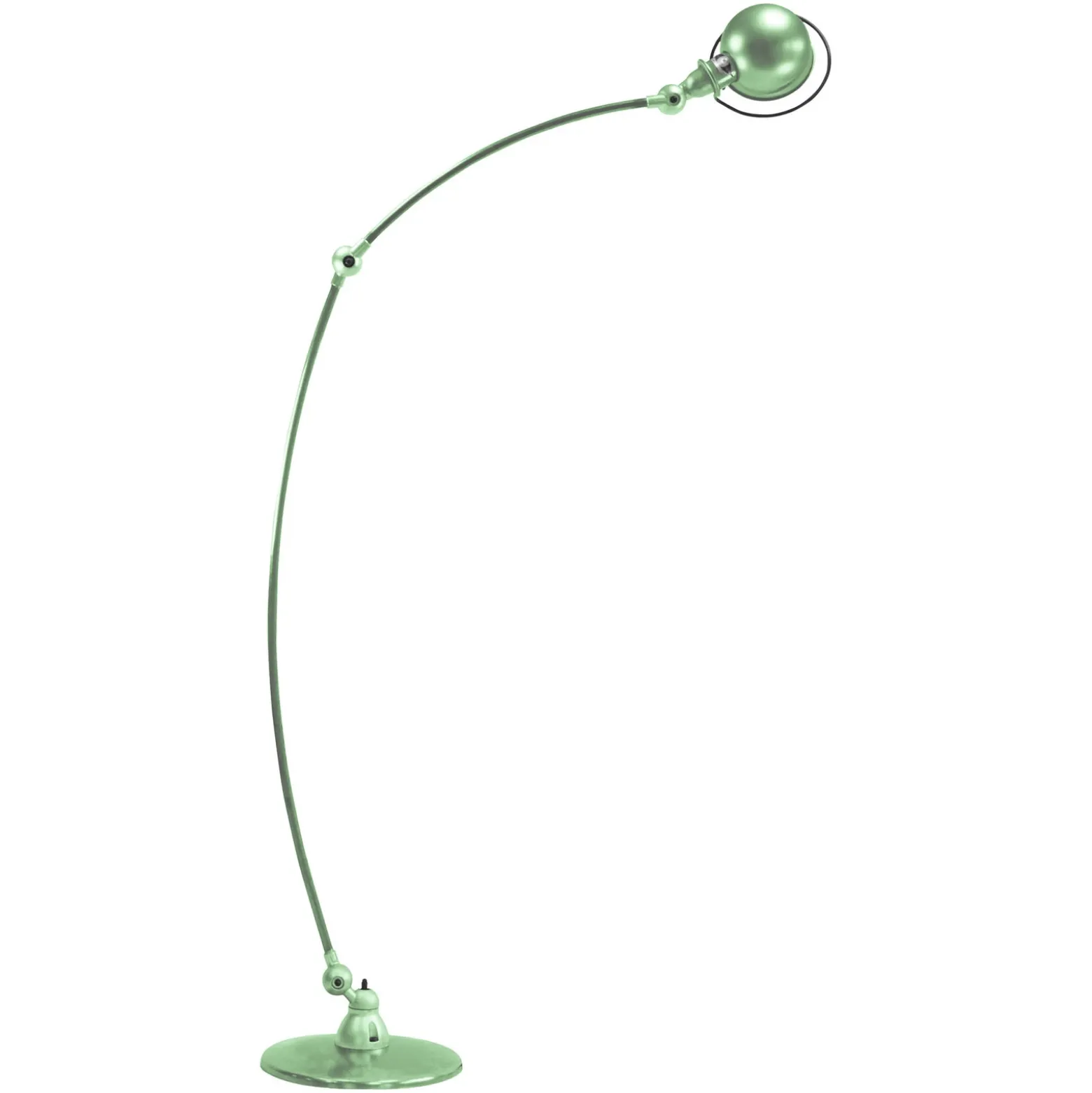 Jieldé Loft C1260 lámpara de arco, verde menta