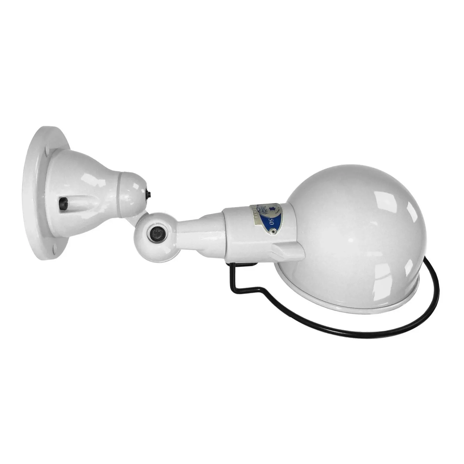 Jieldé Signal SI300 aplique de pared orientable blanco