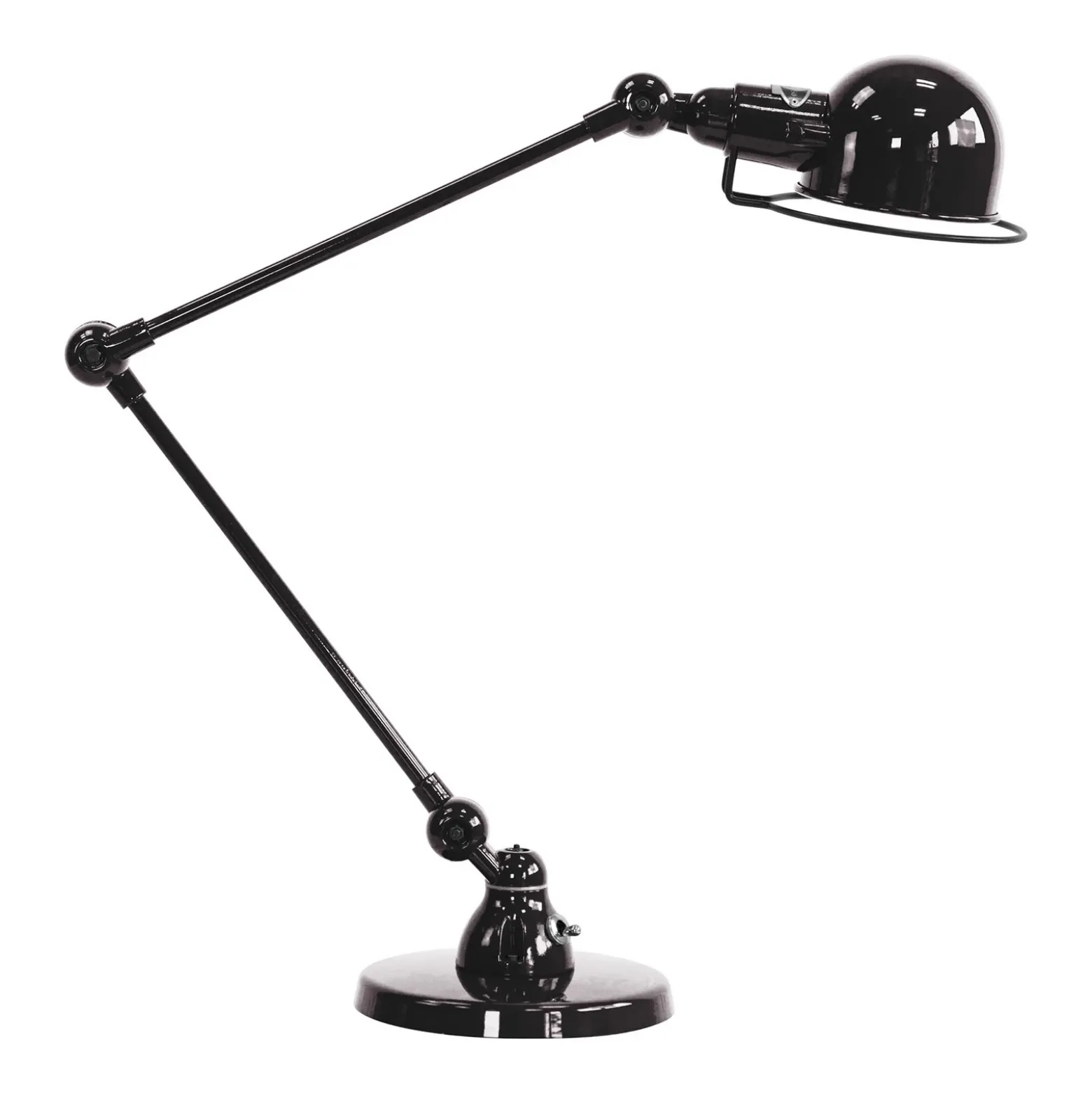 Jieldé Signal SI333 lámpara de mesa con base, negra