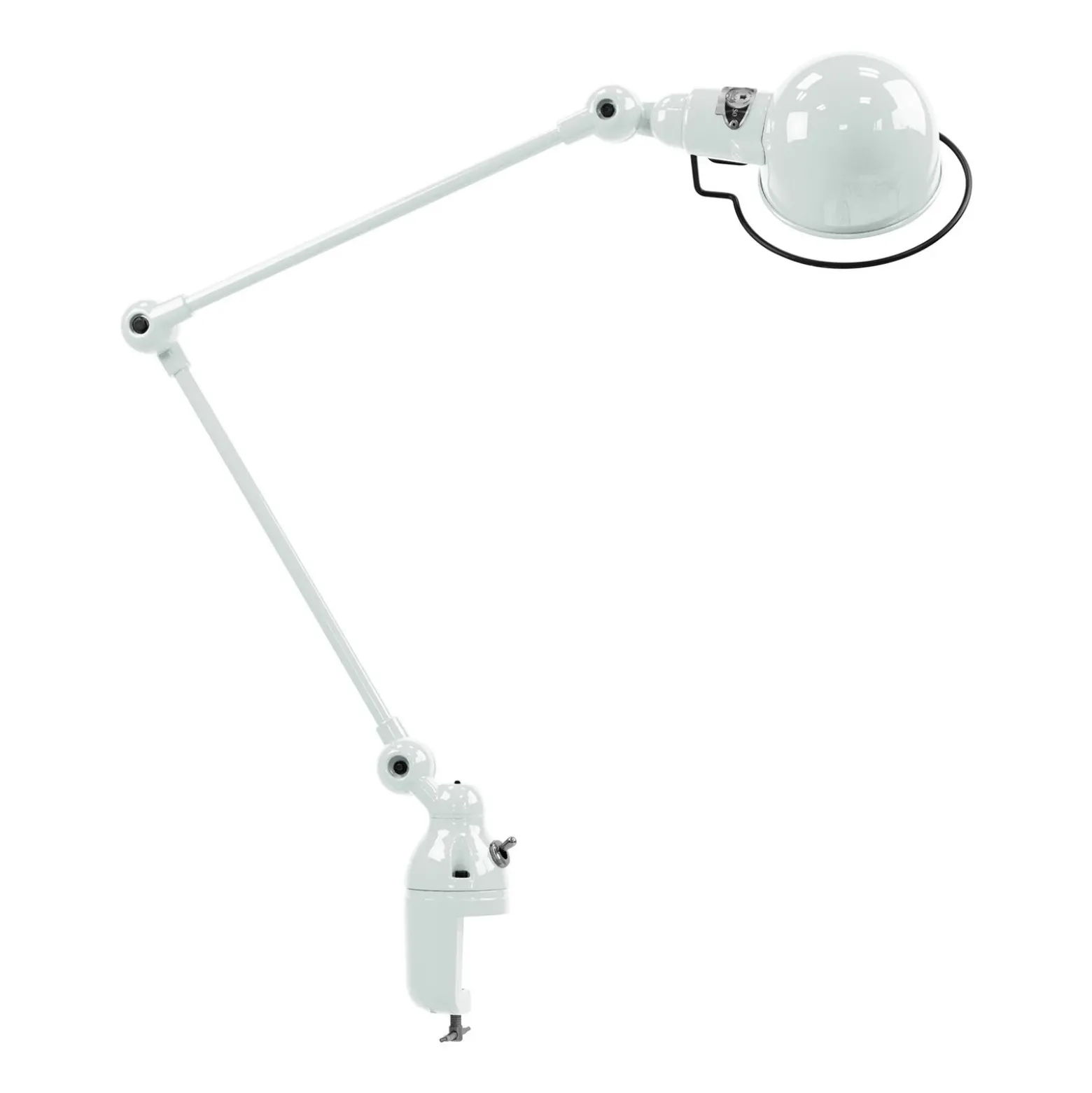 Jieldé Signal SI332 lámpara mesa con pinza blanca