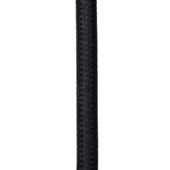 Joanet lámpara colgante, gris ahumado/negro, cristal, 132 cm de largo