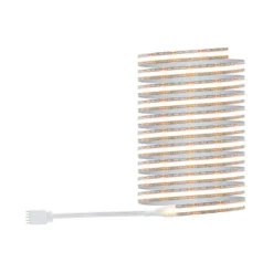 Juego básico de tira LED MaxLED 500 de Paulmann, 3 m, plateado, CCT