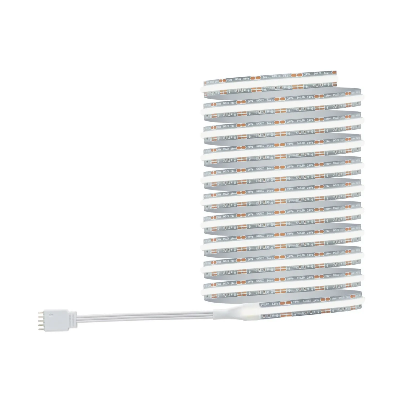 Juego básico de tira LED MaxLED 500 de Paulmann, 3 m, plateado, CCT