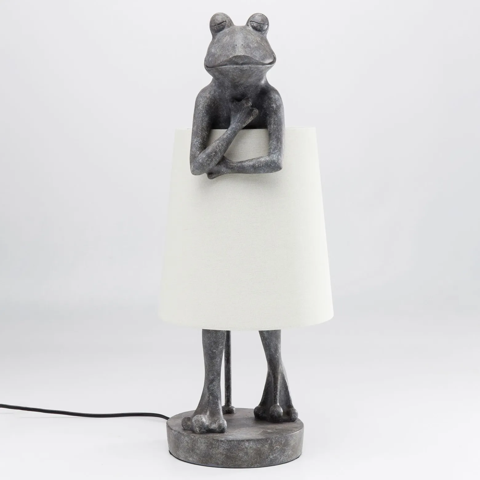 Kare Animal Frog lámpara de mesa gris