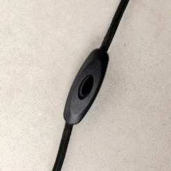 KARE Apollon lámpara de suelo, negro, Ø 28 cm